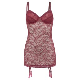 LASCANA Lenjerie sexy roșu burgundy