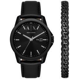 ARMANI EXCHANGE Set de bijuterii negru