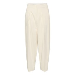 InWear Pantaloni cutați 'Zella' alb coajă de ou