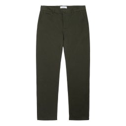 KnowledgeCotton Apparel Pantaloni eleganți 'Chuck' verde închis