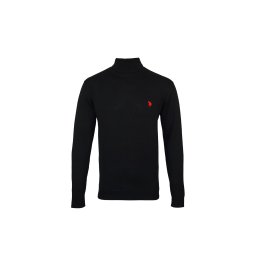 U.S. POLO ASSN. Pulover roșu / negru