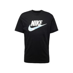 Nike Sportswear Tricou albastru deschis / negru / alb