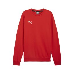 PUMA Hanorac sport 'TeamGoal' roșu / alb