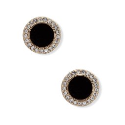 DKNY Cercei auriu / negru / transparent