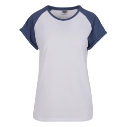 Urban Classics Tricou bleumarin / alb