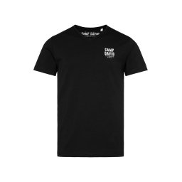 CAMP DAVID Tricou negru / alb