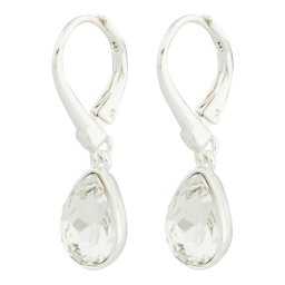 DKNY Cercei argintiu / transparent