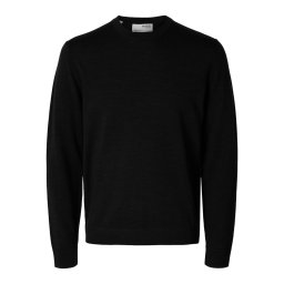 SELECTED Pulover 'SLHTRAY' negru