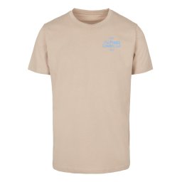 Mister Tee Tricou 'The Pasta Lover Club' nisipiu / azur / portocaliu / roșu