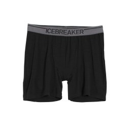 ICEBREAKER Chiloți sport 'Anatomica' gri închis / negru