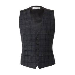 Guido Maria Kretschmer Men Vestă de costum 'Sean' albastru închis / gri / gri închis