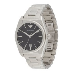 Emporio Armani Ceas analogic negru / argintiu