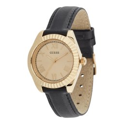GUESS Ceas analogic auriu / negru