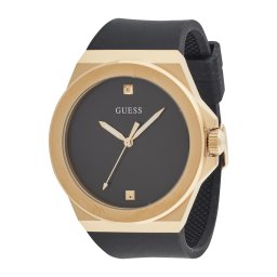 GUESS Ceas analogic auriu / negru