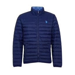 U.S. POLO ASSN. Geacă de primăvară-toamnă albastru deschis / albastru închis