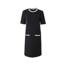 Karl Lagerfeld Rochie 'Essential' negru / alb