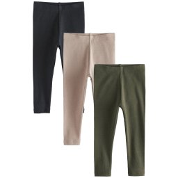Next Leggings bej / kaki / negru