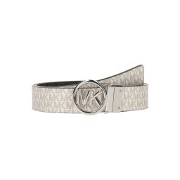 MICHAEL Michael Kors Curea gri / negru / argintiu / alb murdar