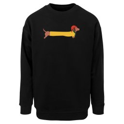 Merchcode Bluză de molton 'Christmas Dog' mai multe culori / negru