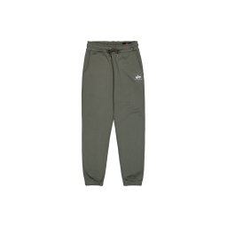 ALPHA INDUSTRIES Pantaloni oliv / alb