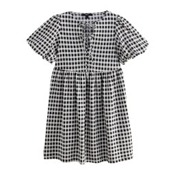 Next Rochie gri deschis / negru / alb