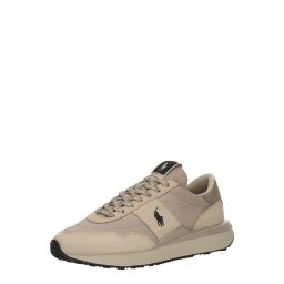 Polo Ralph Lauren Sneaker low 'TRAIN 89' alb kitt / negru