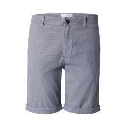 SELECTED Pantaloni eleganți 'SLHLUTON' albastru fumuriu / alb murdar