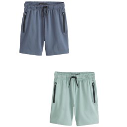 Next Pantaloni albastru / verde
