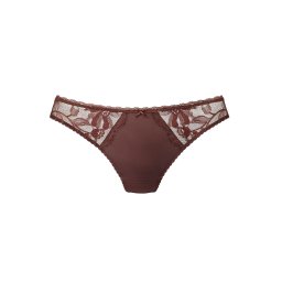 LASCANA Tanga maro închis