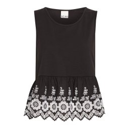 ICHI Top 'IHMALUI' negru / alb