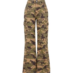 DEF Pantaloni eleganți verde
