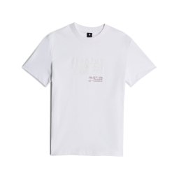 G-STAR Tricou 'Originals T-Shirt' roşu închis / alb