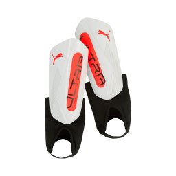 PUMA Protecții 'Ultra Light' portocaliu închis / negru / alb
