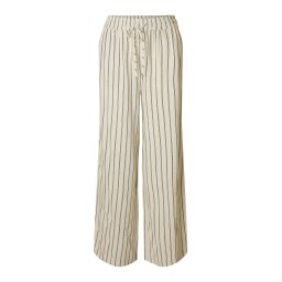 SELECTED Pantaloni 'SLFVIVA-GULIA' bej deschis / negru