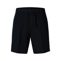 SELECTED Pantaloni cu dungă 'SLHLEROY' albastru noapte