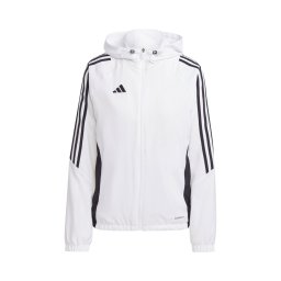 ADIDAS PERFORMANCE Jachetă de trening negru / alb