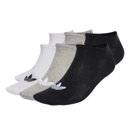ADIDAS ORIGINALS Șosete 'Liner 6 Pairs' gri amestecat / negru / alb