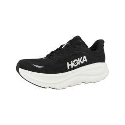 HOKA Sneaker de alergat 'Bondi 9' gri deschis / negru / alb