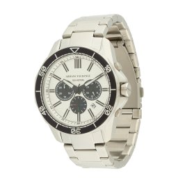 ARMANI EXCHANGE Ceas analogic negru / argintiu