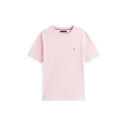 TOMMY HILFIGER Tricou 'Ess Seasonal' bleumarin / roz deschis / roșu / alb