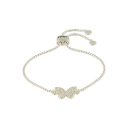 DKNY Brățară negru / argintiu / transparent