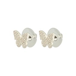 DKNY Cercei argintiu / transparent