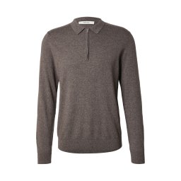 SELECTED Pulover 'SLHBERG' maro închis