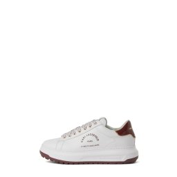 Karl Lagerfeld Sneaker low roșu bordeaux / alb