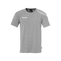 KEMPA Tricou funcțional gri / alb