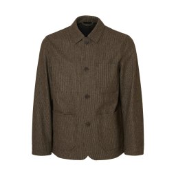 SELECTED Sacou 'SLHLANDON' maro închis / negru