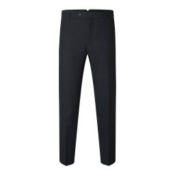 SELECTED Pantaloni cu dungă 'SLHREED' albastru noapte