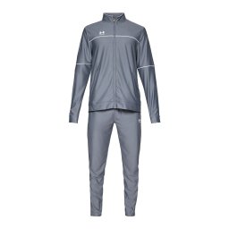 UNDER ARMOUR Costum de trening 'Challenger' gri / alb