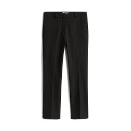 TOMMY HILFIGER Pantaloni cu dungă negru