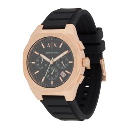 ARMANI EXCHANGE Ceas analogic auriu - roz / gri / negru